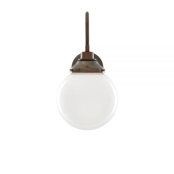 Pelagia Swan Neck Bathroom Wall Light 20cm IP44 Goose Neck Bathroom Lights Great Lighting UK Ltd
